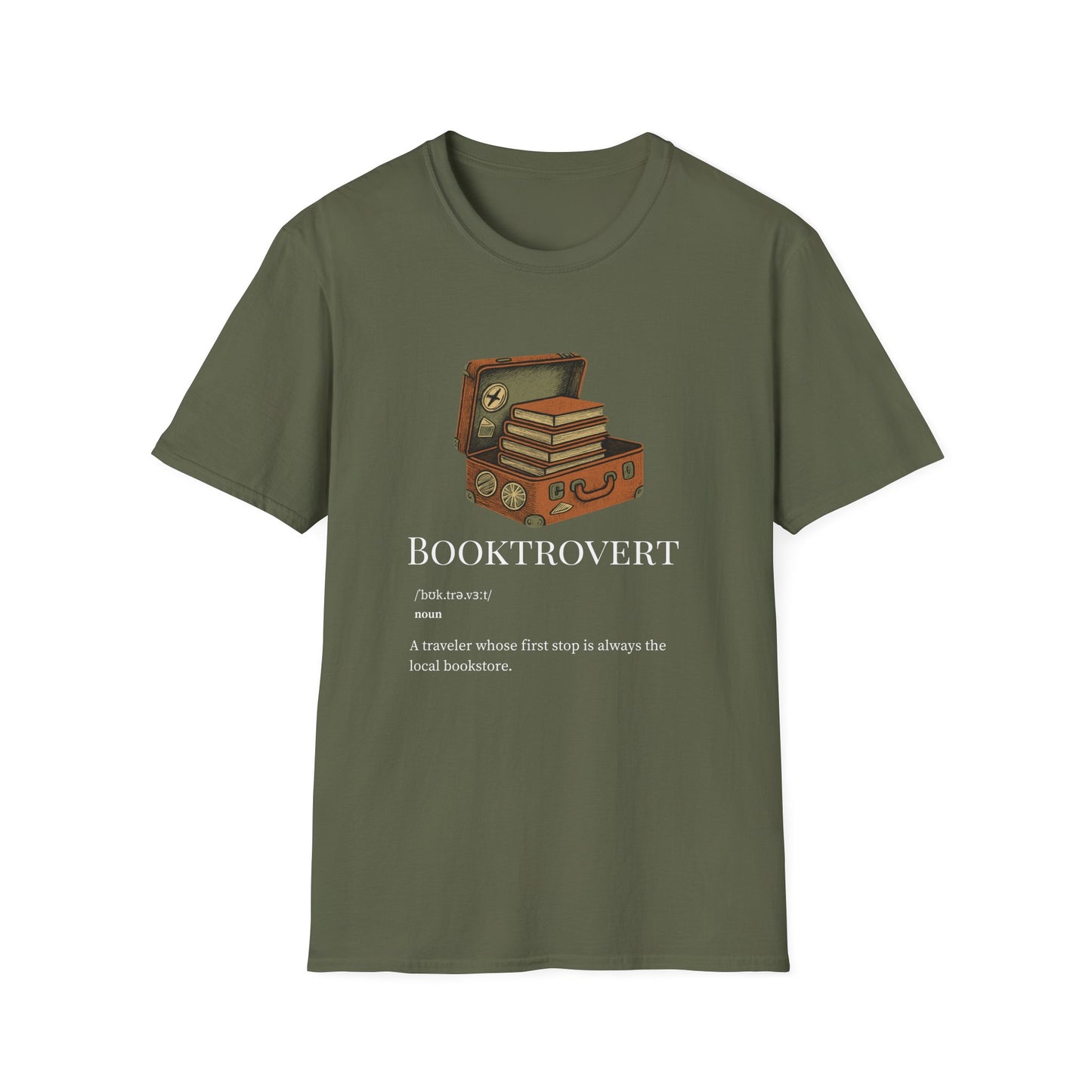 Booktrovert, Traveler Definition - T-Shirt