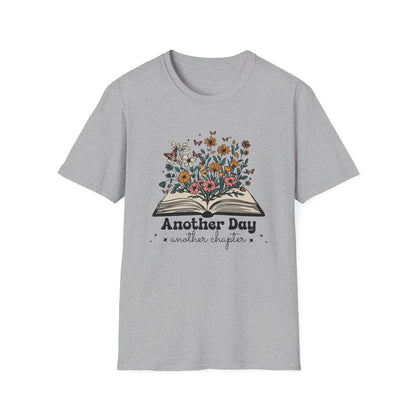 Floral Another Day, Another Chapter - T-Shirt