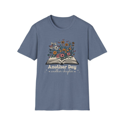 Floral Another Day, Another Chapter - T-Shirt
