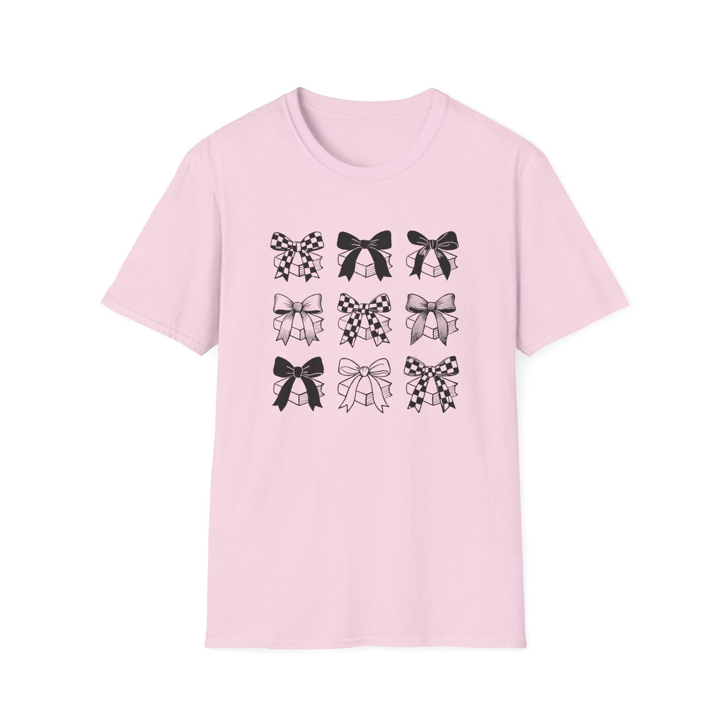Coquette Bow Book Graphic - T-Shirt