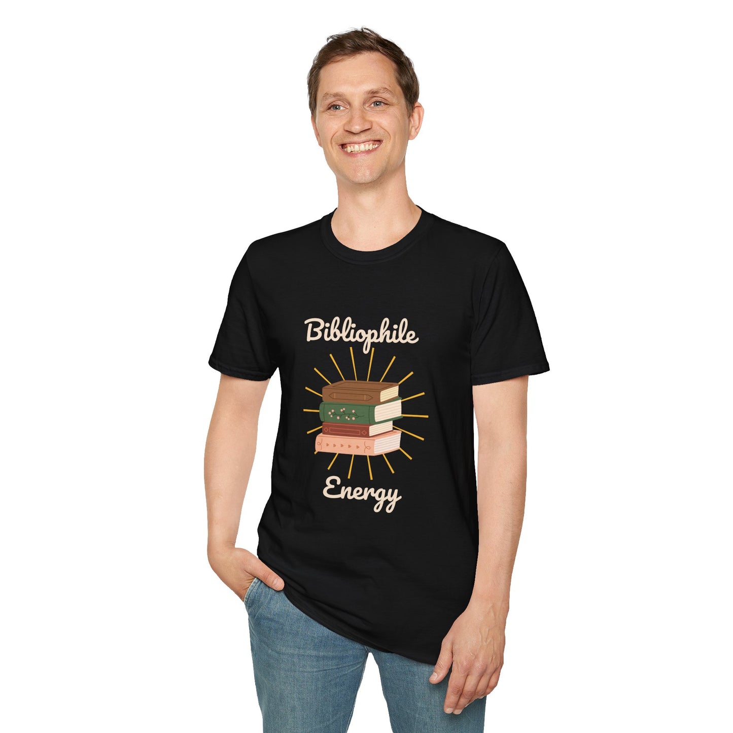 Bibliophile Energy - T-Shirt