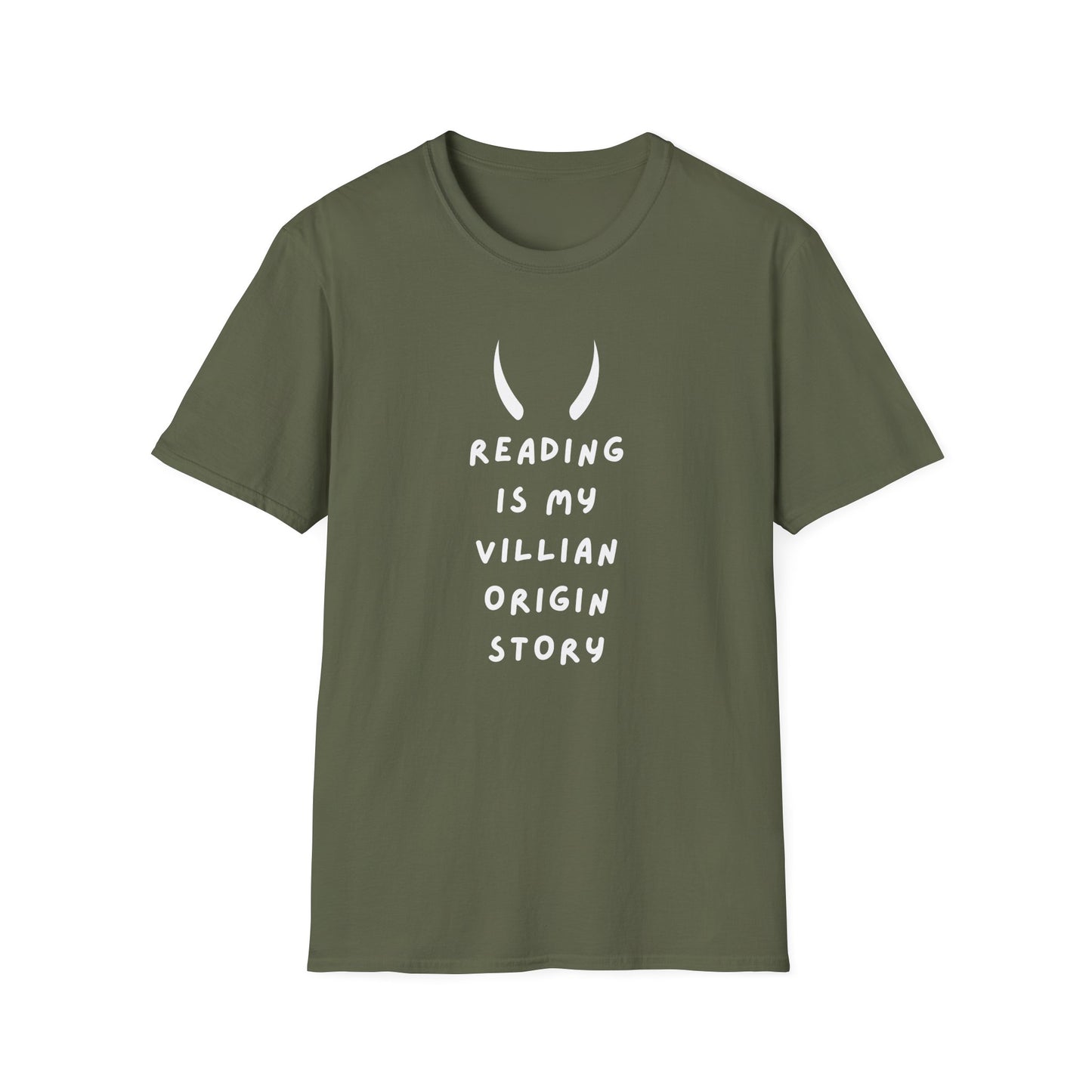 Reading My Villain Origin Story  - T-Shirt