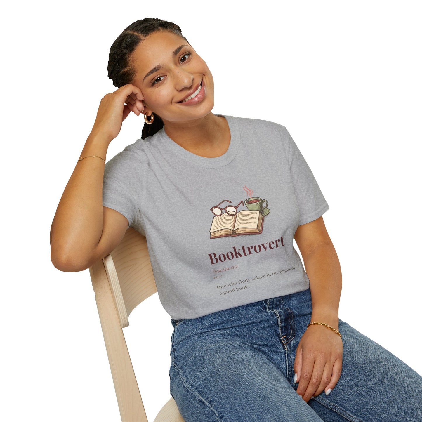 Booktrovert, Cozy Definition - T-Shirt