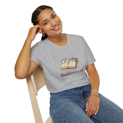 Booktrovert, Cozy Definition - T-Shirt