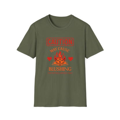 Caution: May Cause Blushing - T-Shirt