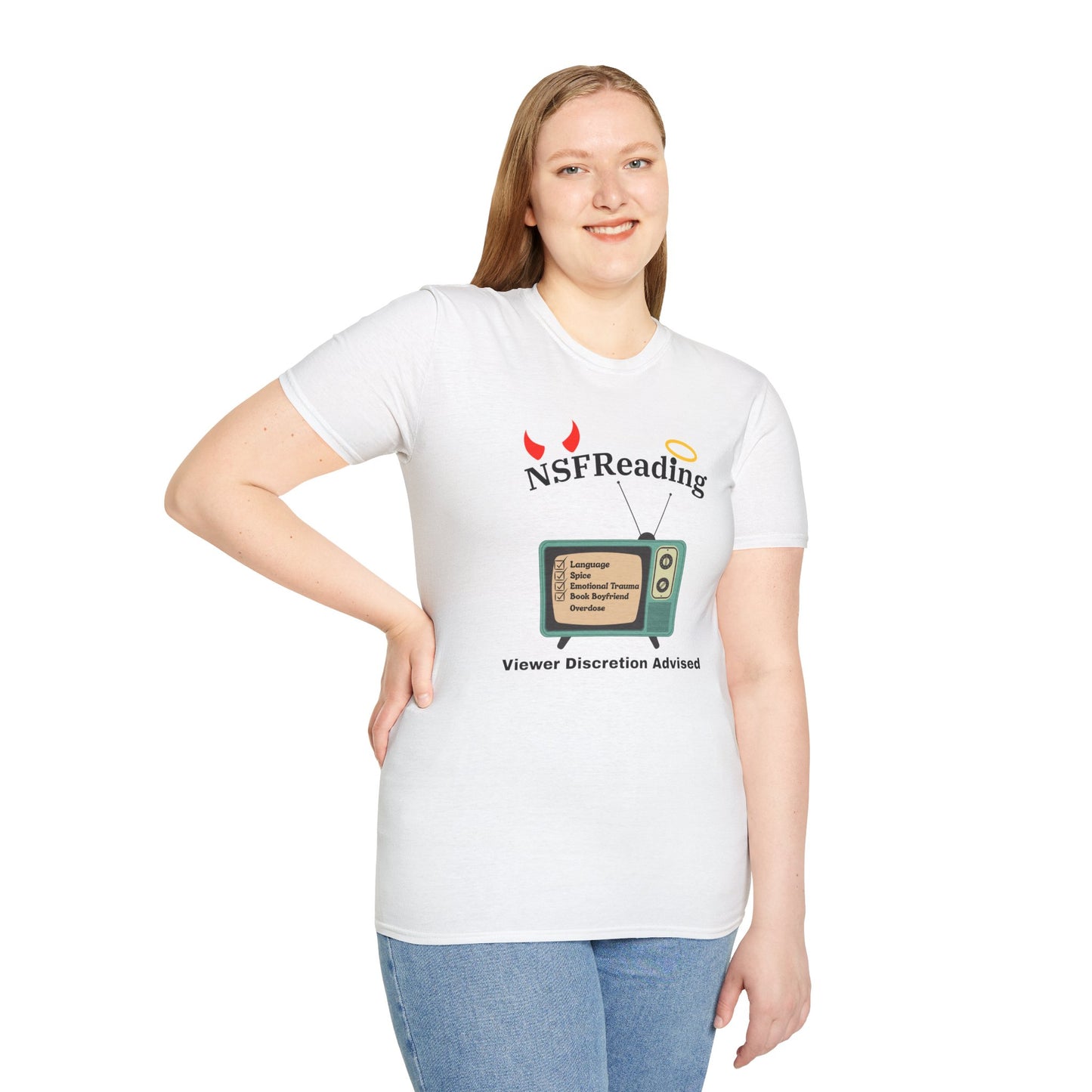 NSF Reading, Viewer Discretion Advised - T-Shirt