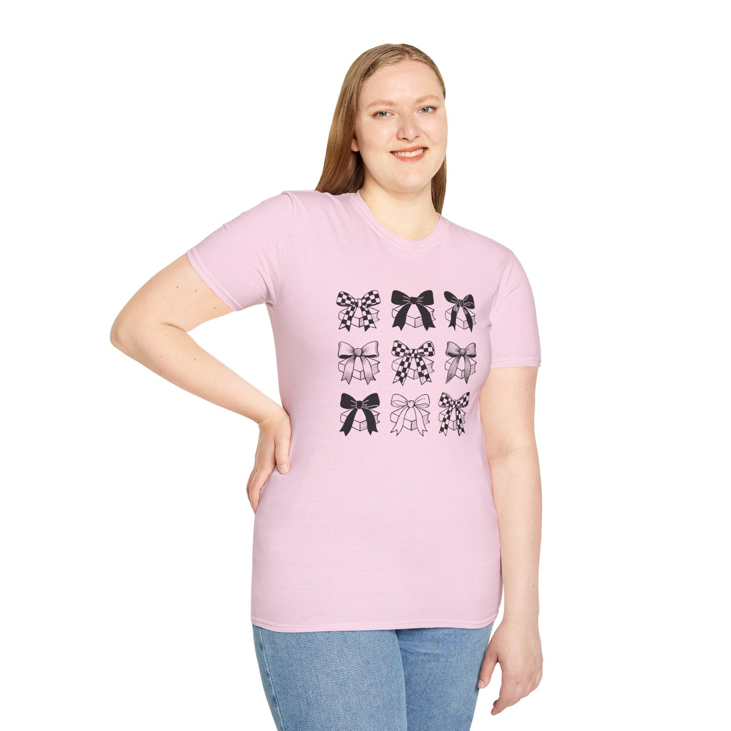 Coquette Bow Book Graphic - T-Shirt