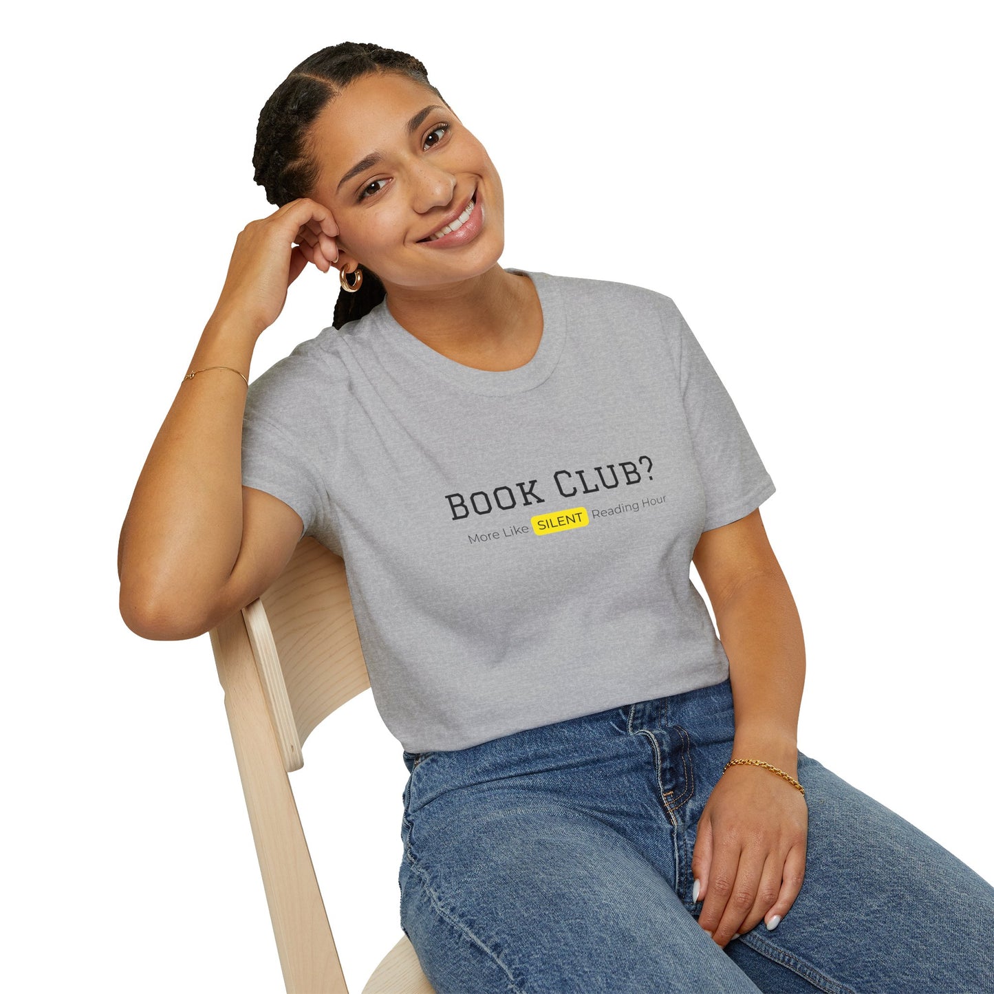 Bookclub? More Like Silent Reading Hour - T-Shirt