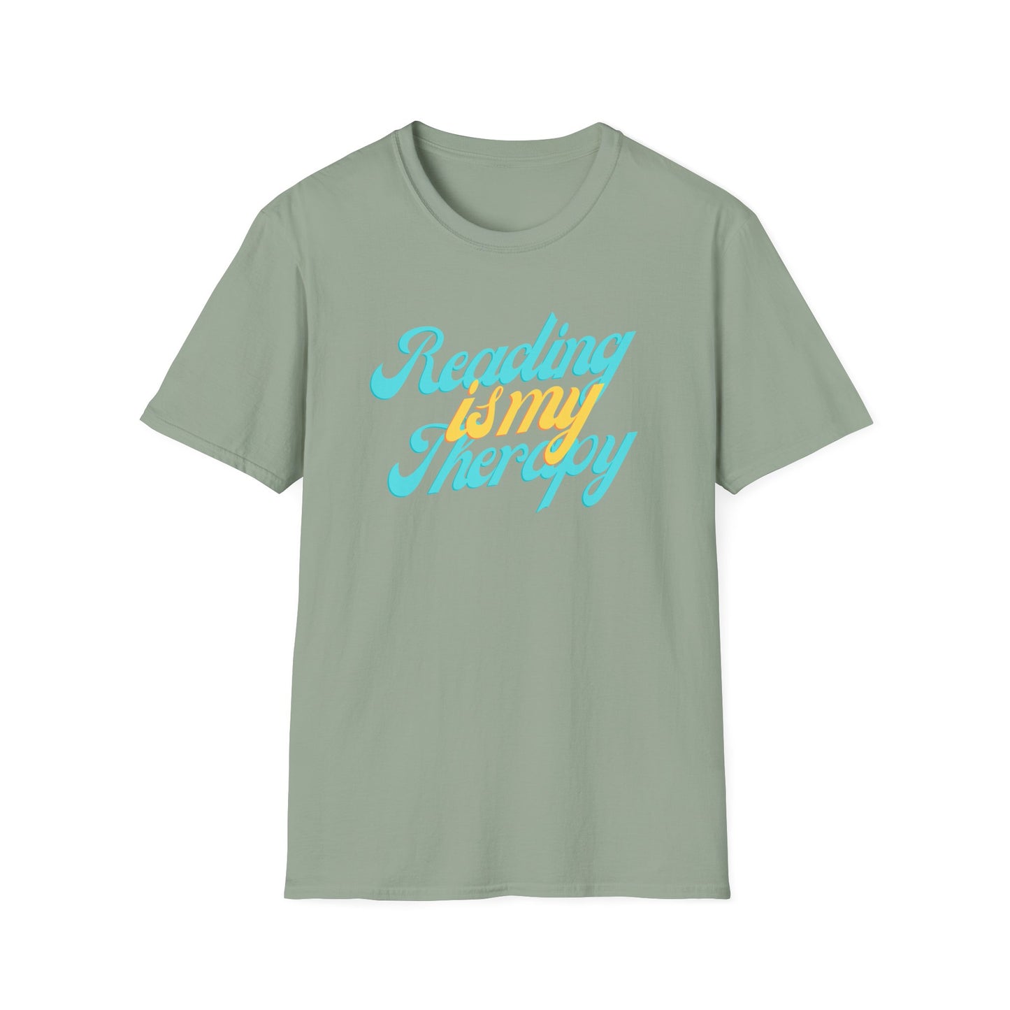 Mental Health, Reading Is My Therapy - T-Shirt