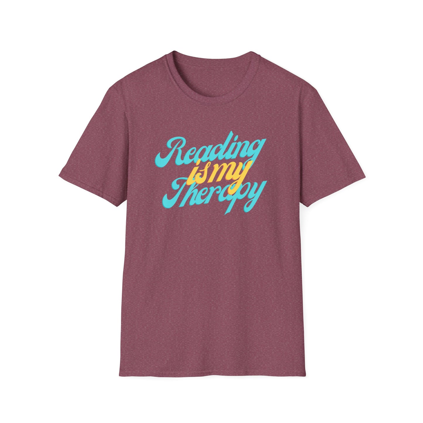 Mental Health, Reading Is My Therapy - T-Shirt