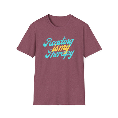 Mental Health, Reading Is My Therapy - T-Shirt