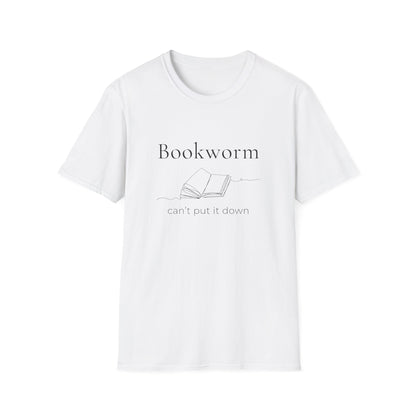 Bookworm, Can't Put It Down - T-Shirt