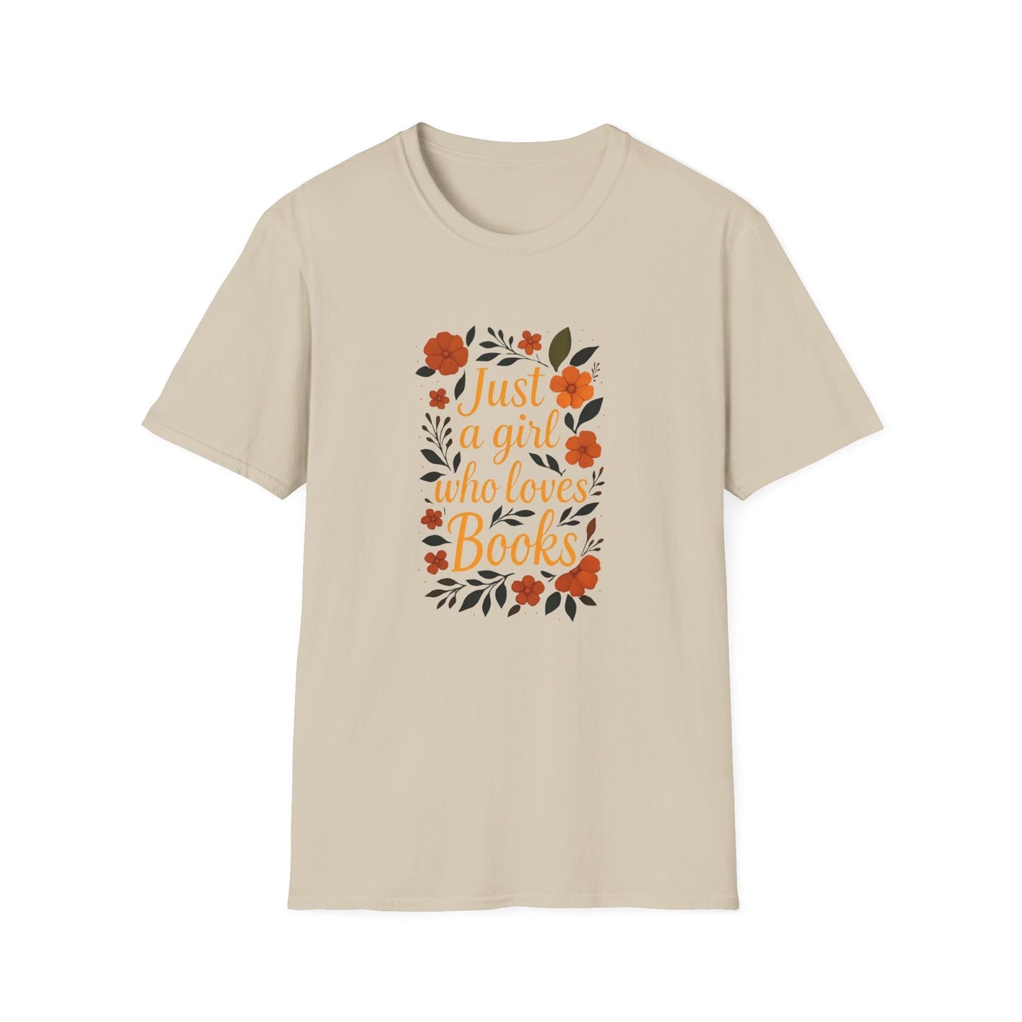 Just a Girl Who Loves Books - T-Shirt