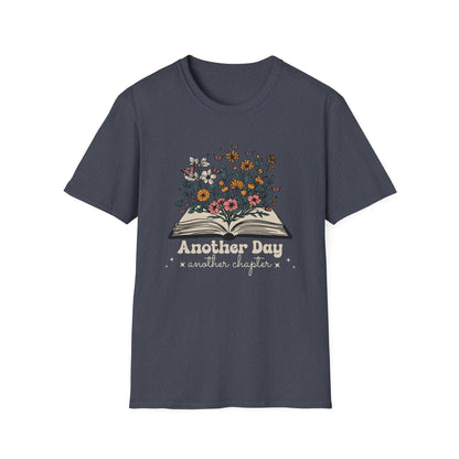 Floral Another Day, Another Chapter - T-Shirt
