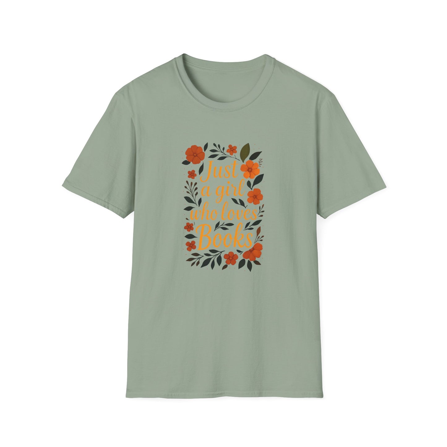Just a Girl Who Loves Books - T-Shirt