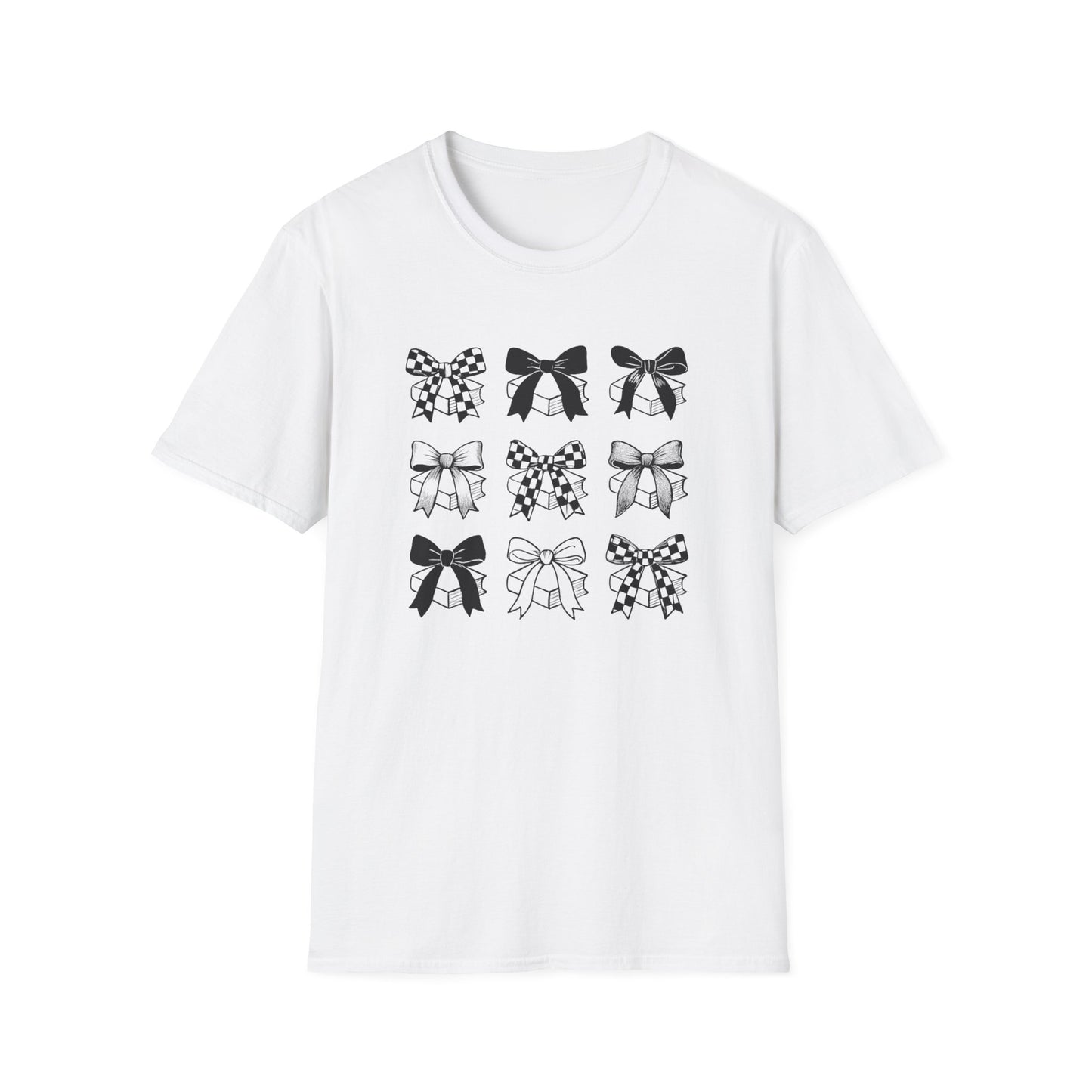 Coquette Bow Book Graphic - T-Shirt
