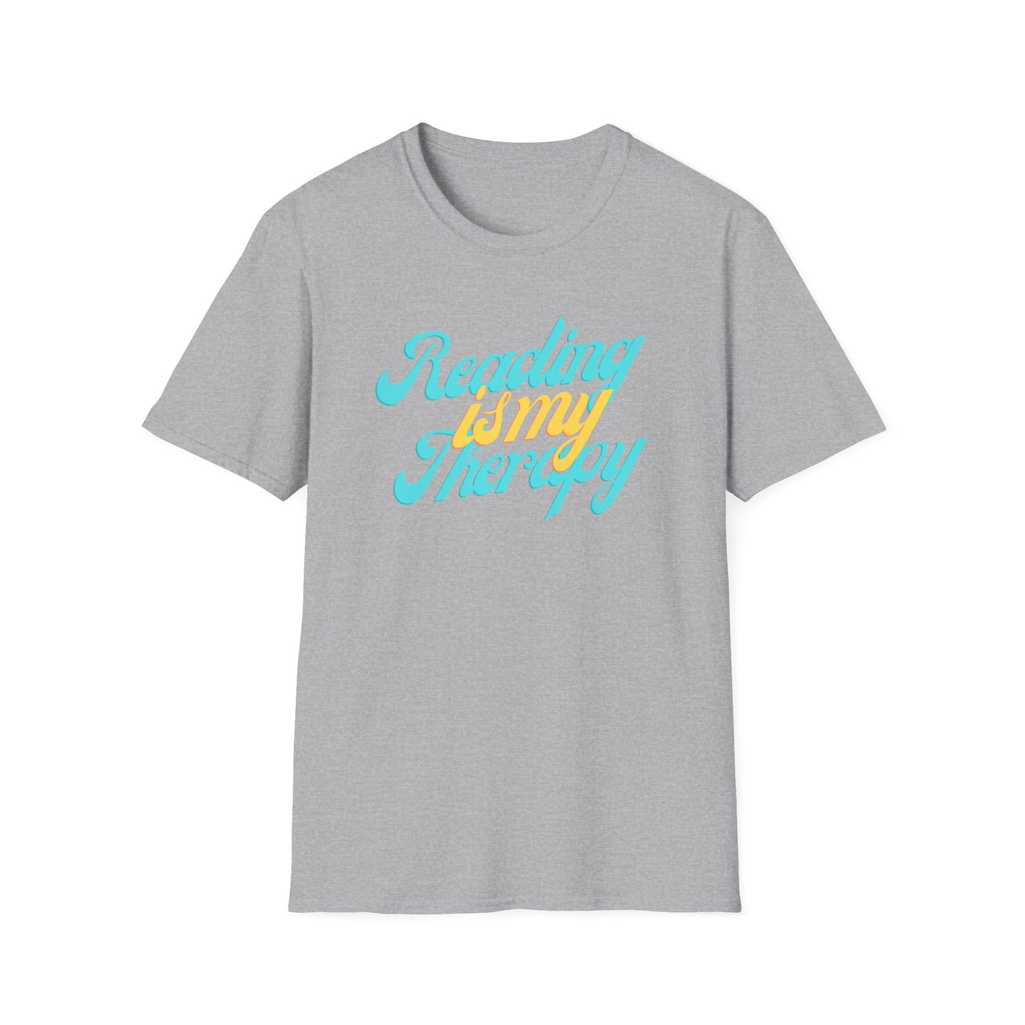 Mental Health, Reading Is My Therapy - T-Shirt