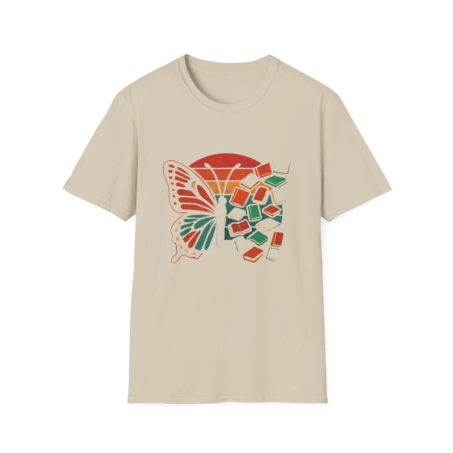 Butterfly Book Graphic - T-Shirt