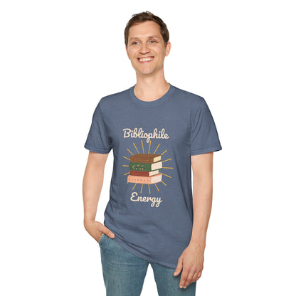Bibliophile Energy - T-Shirt