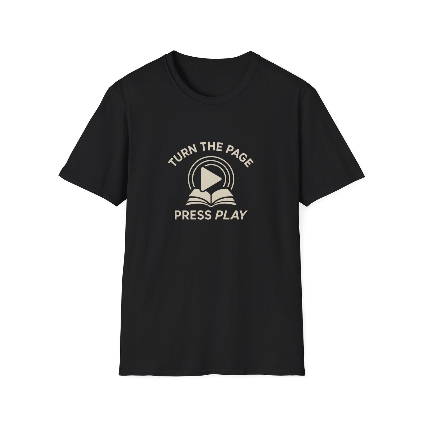 Turn The Page, Press Play - T-Shirt