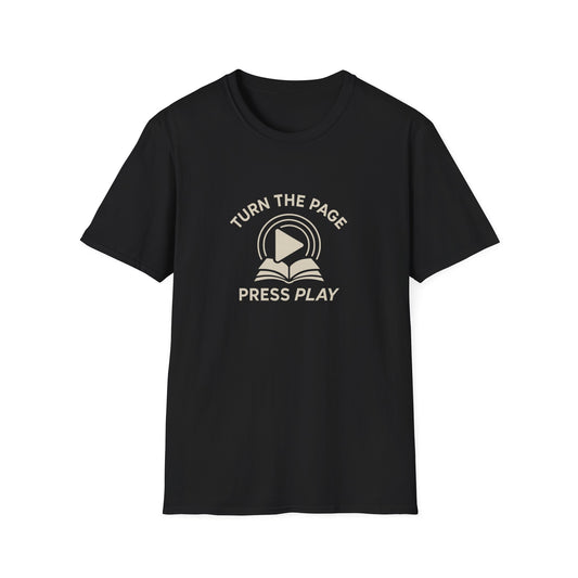 Turn The Page, Press Play - T-Shirt