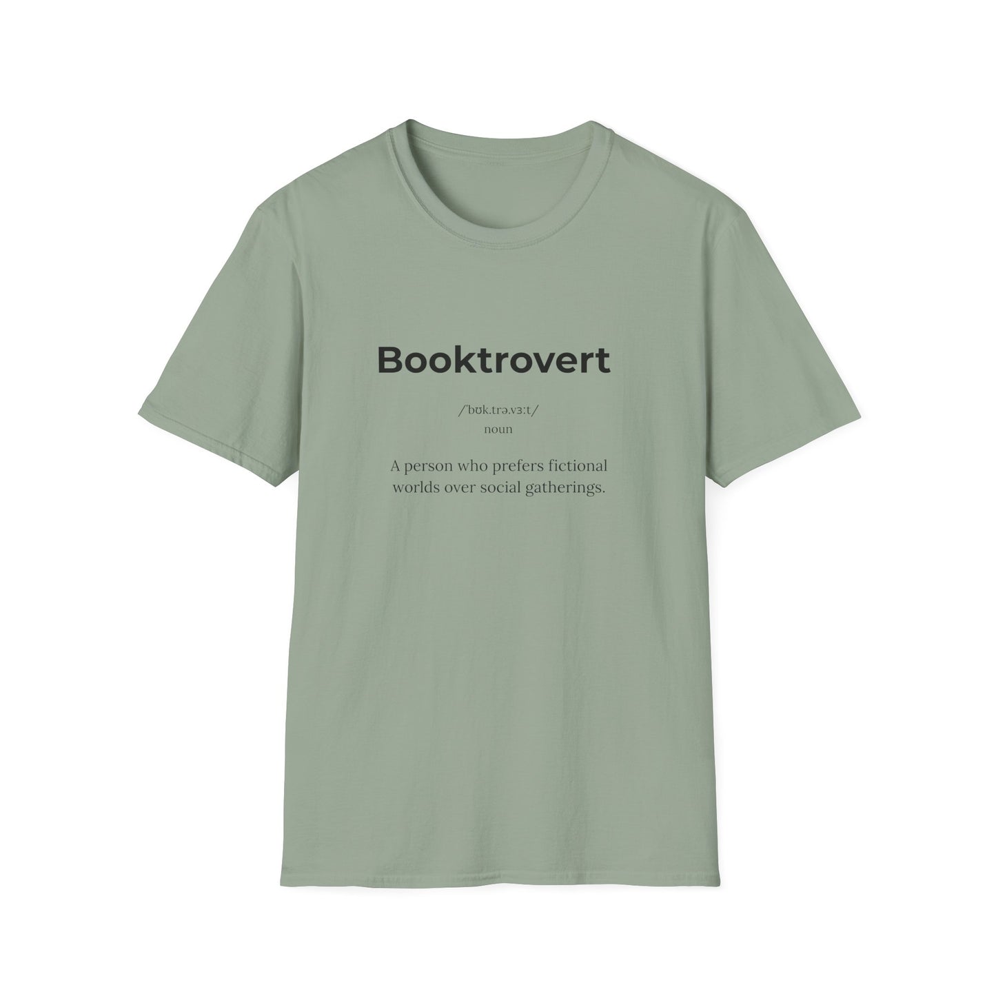 Booktrovert Definition - T-Shirt