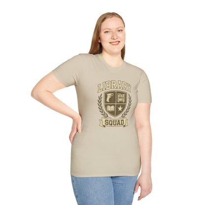 Library Squad Crest  - T-Shirt