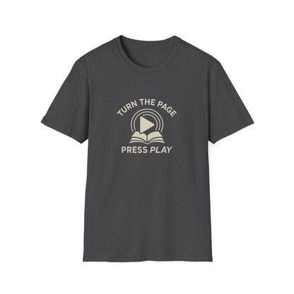 Turn The Page, Press Play - T-Shirt