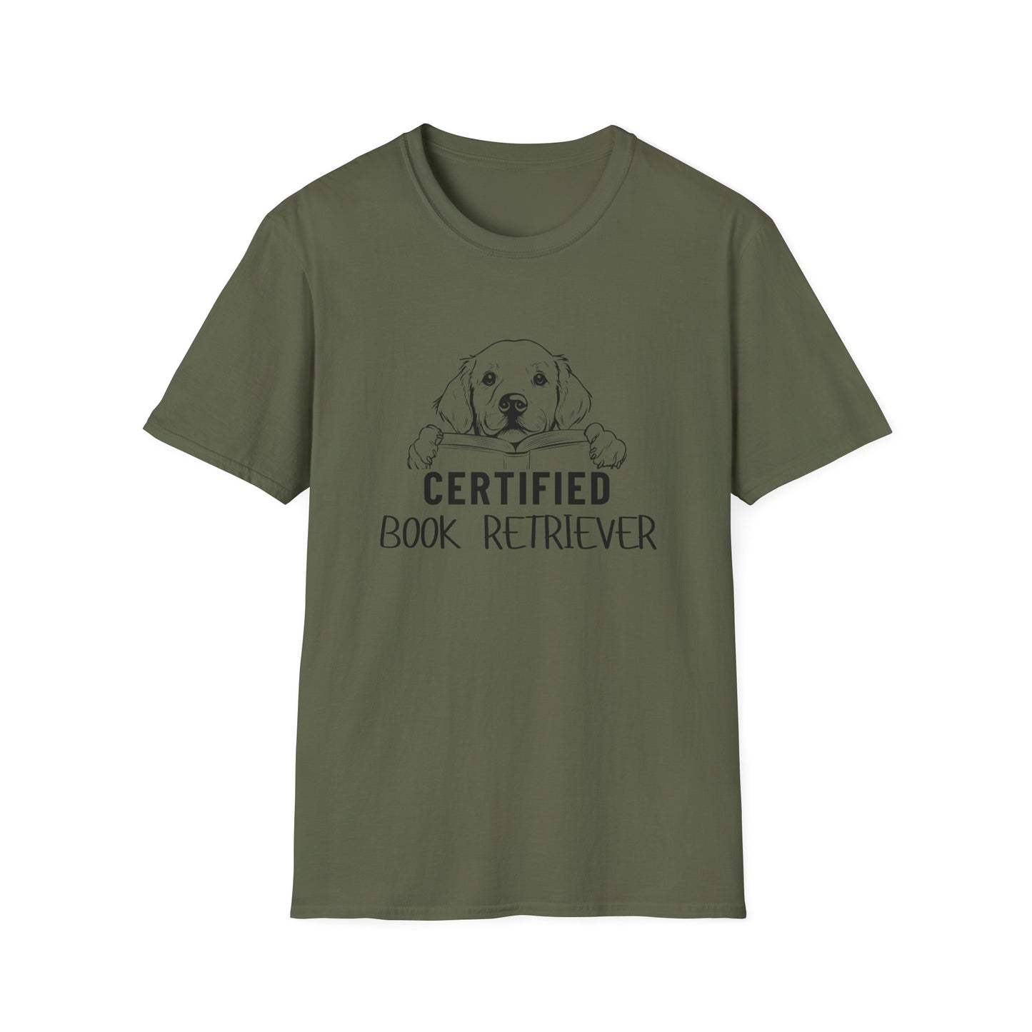 Certified Book Retriever - T-Shirt