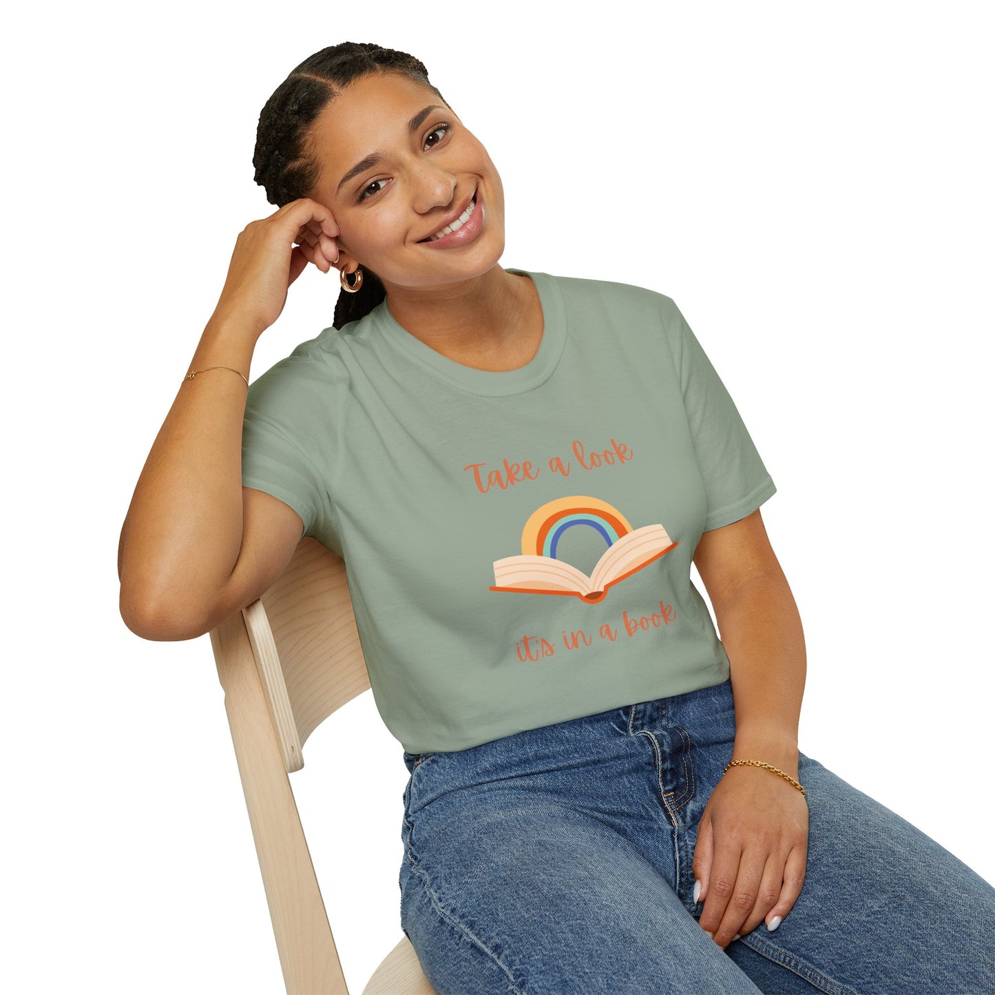 Take a Look, It's In a Book - T-Shirt