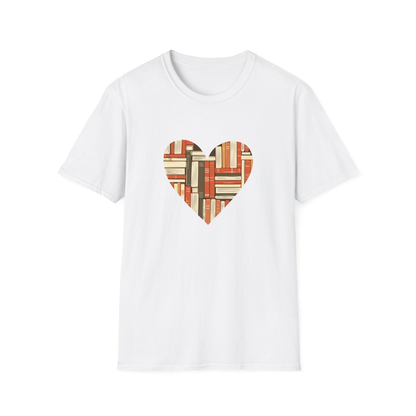 Heart Made of Books - T-Shirt