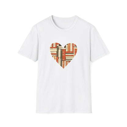 Heart Made of Books - T-Shirt