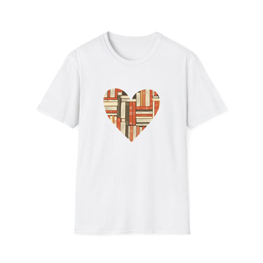 Heart Made of Books - T-Shirt