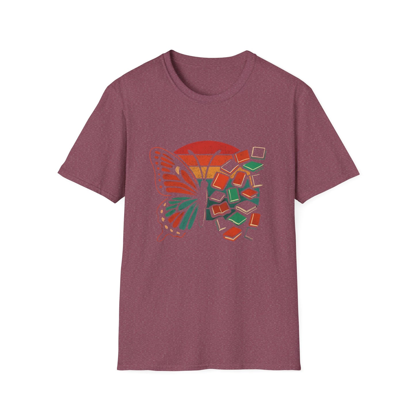 Butterfly Book Graphic - T-Shirt