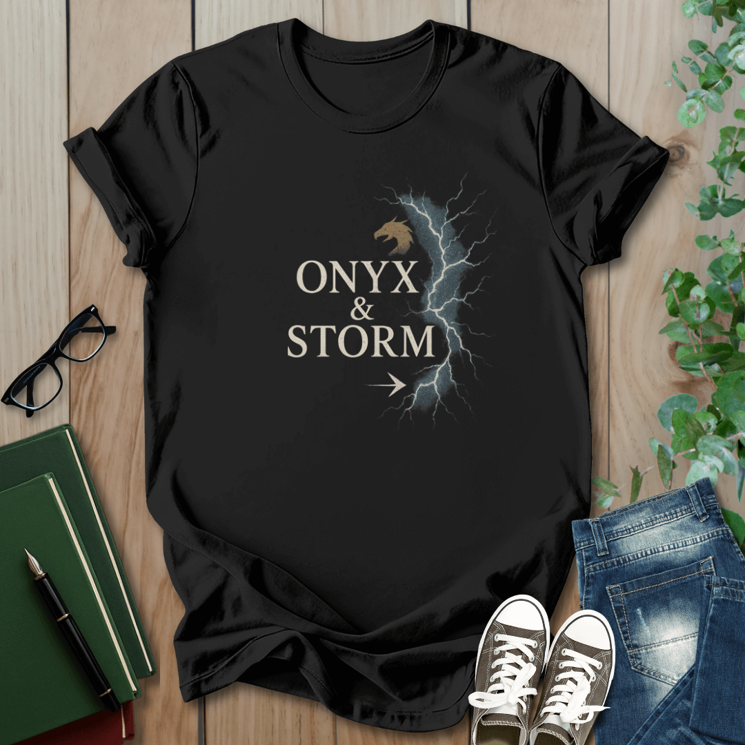 Fourth Wing, Onyx & Storm – Shadows and Lightning - T-Shirt