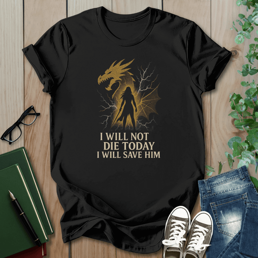 Fourth Wing, I Will Save Him – Heroic Violet - T-Shirt