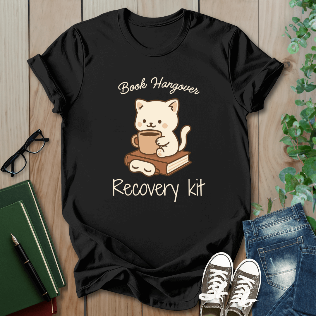 Book Hangover. Recover Kit - T-Shirt