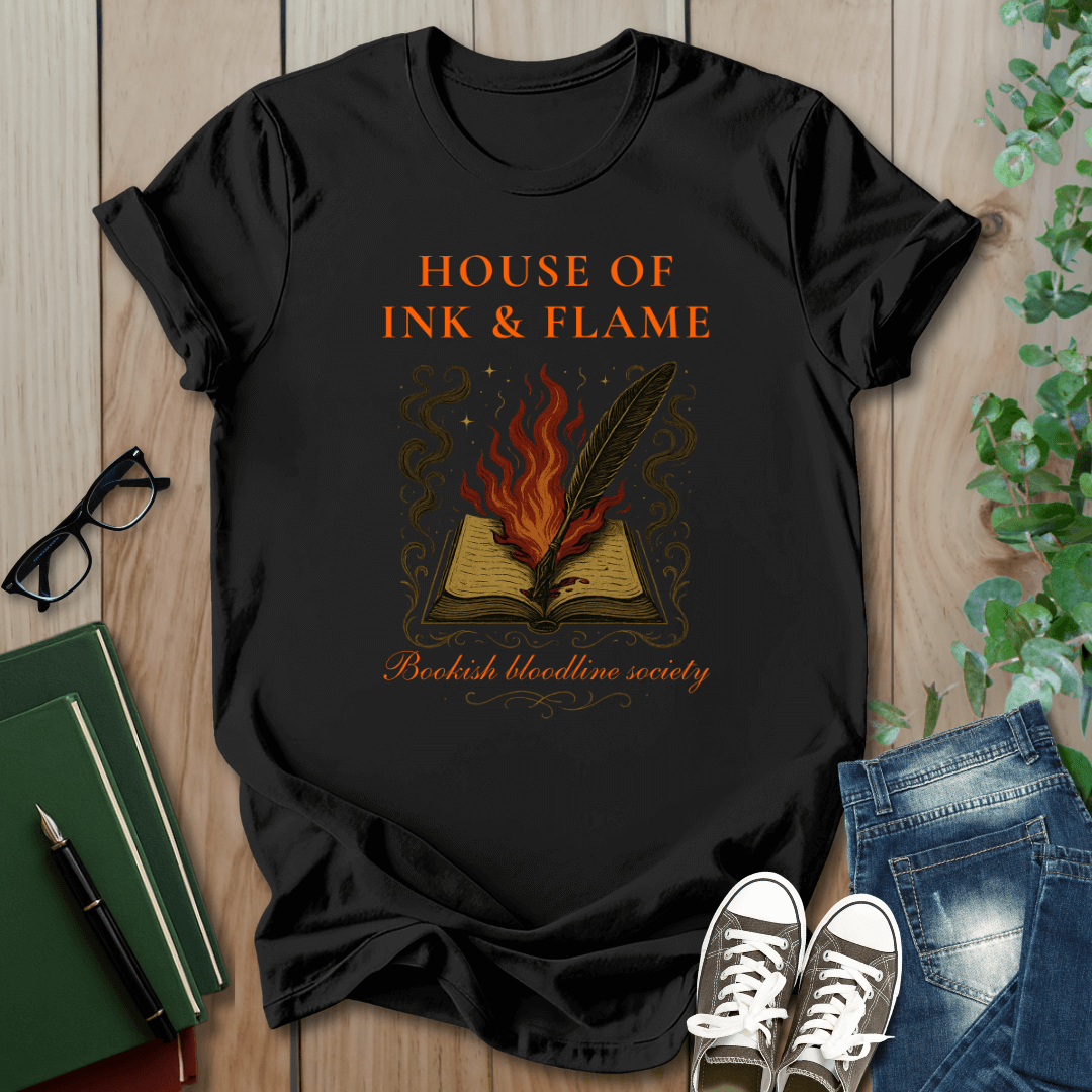 Romantasy House of Ink & Flame - T-Shirt