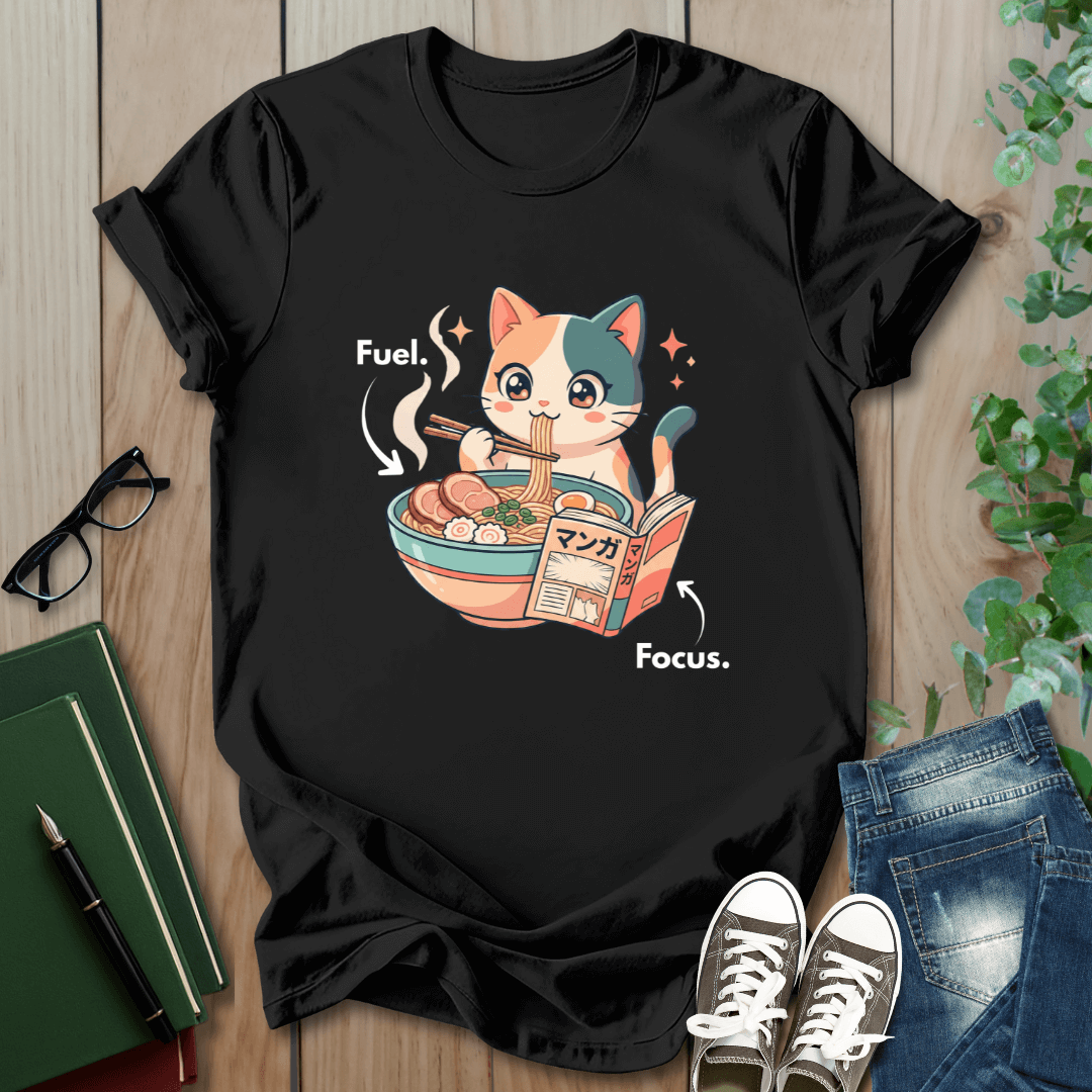 The Ramen Reader, Anime - T-Shirt