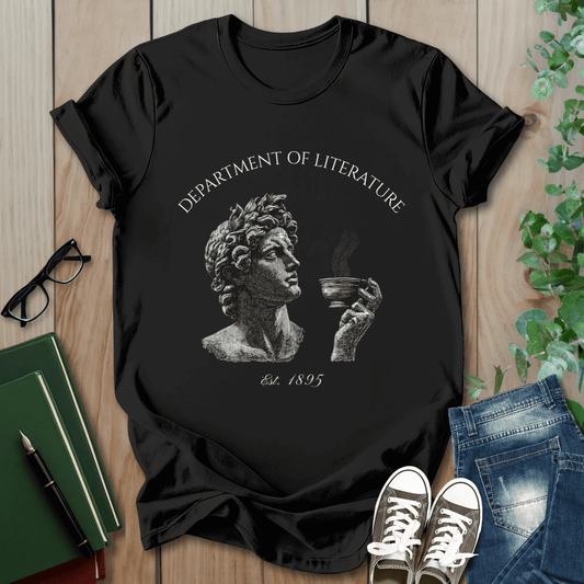 Department of Literature, Coffee - T-Shirt