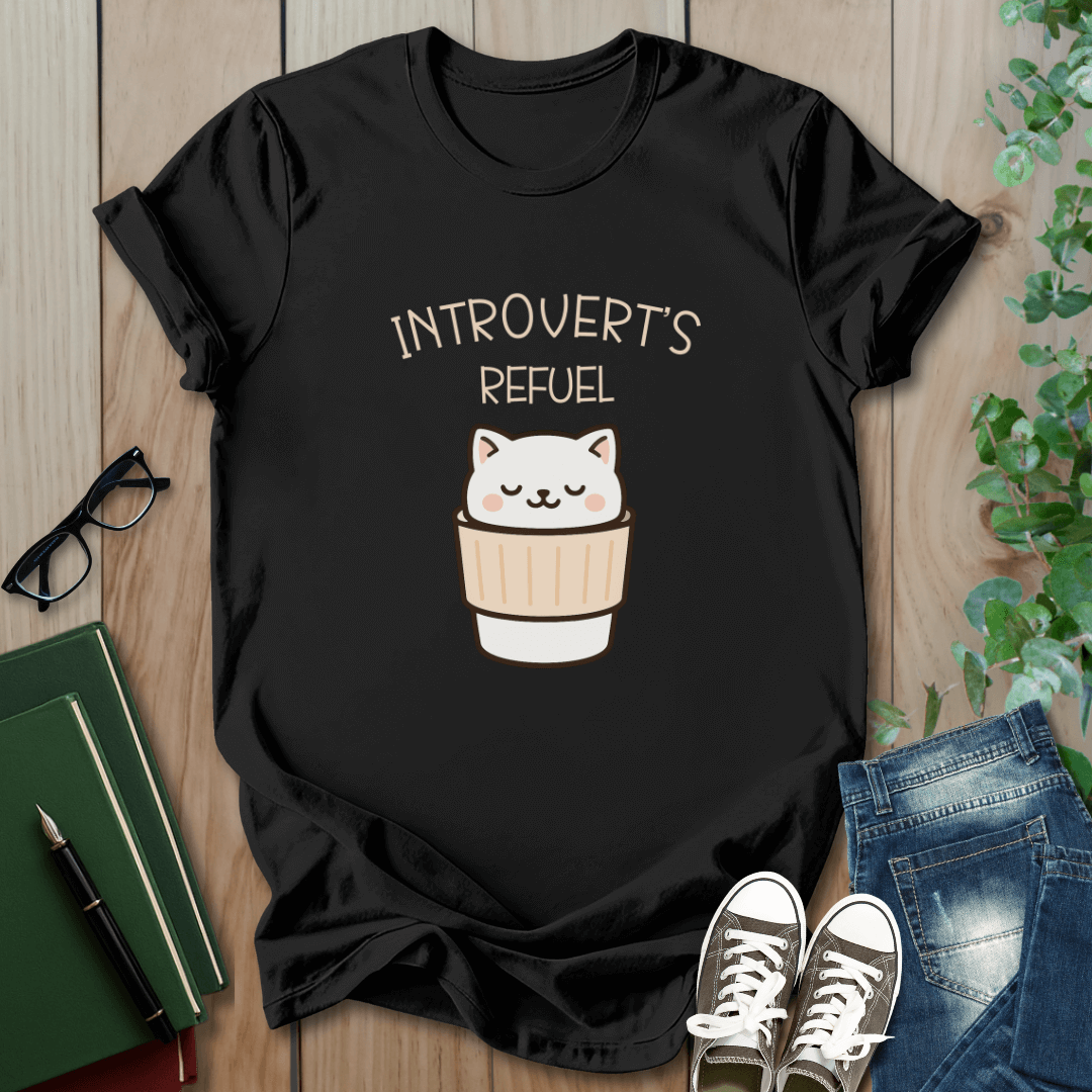 Introvert's Refuel - T-Shirt