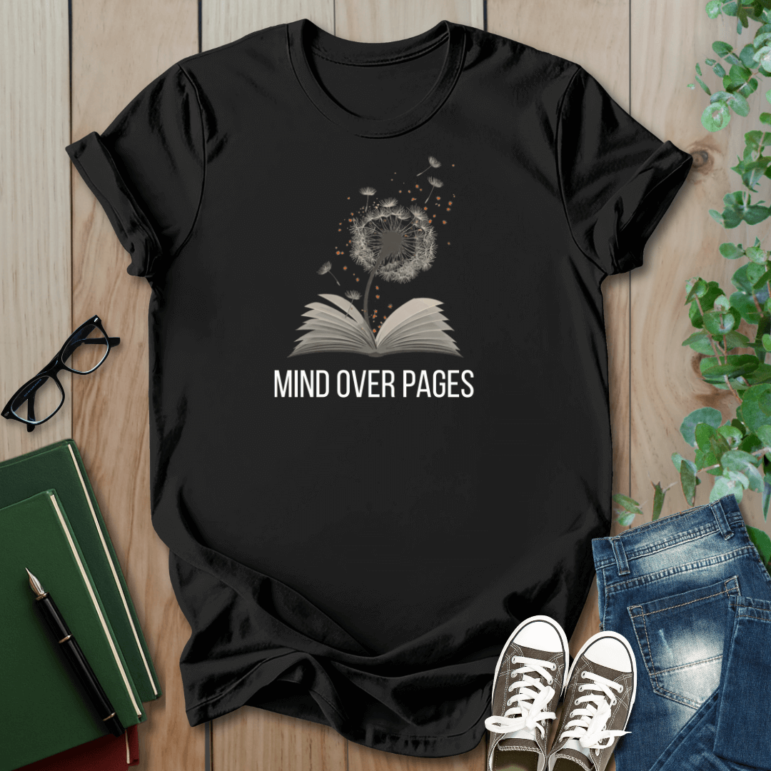 Mental Health, Mind Over Pages - T-Shirt