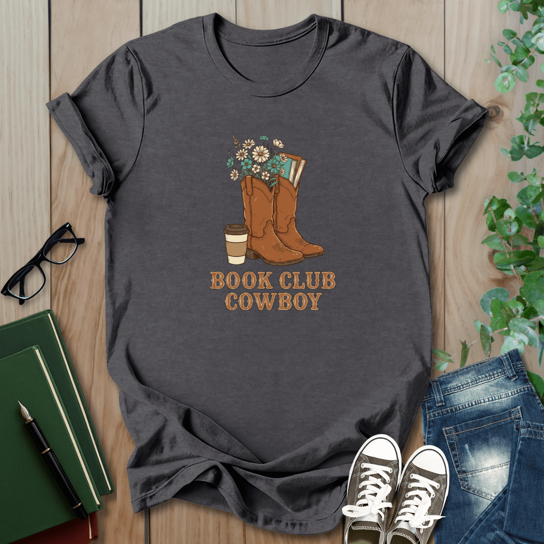 Book Club Cowboy - T-Shirt