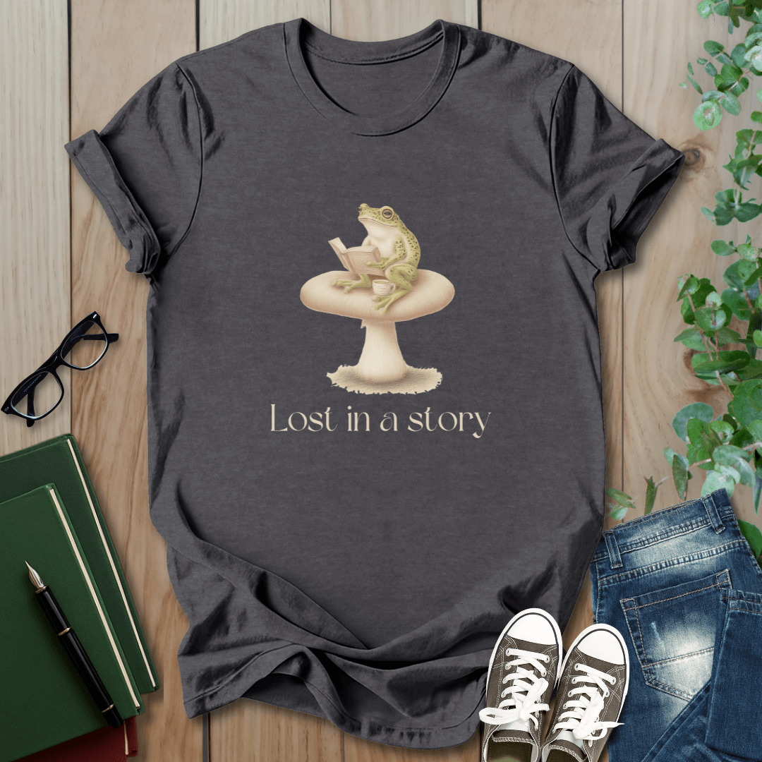 Lost in a Story- T-Shirt