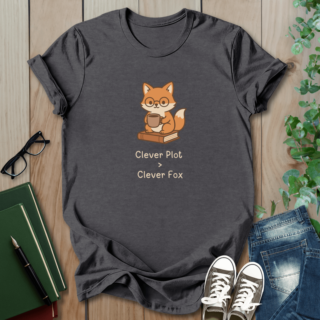 Clever Plot > Clever Fox - T-Shirt
