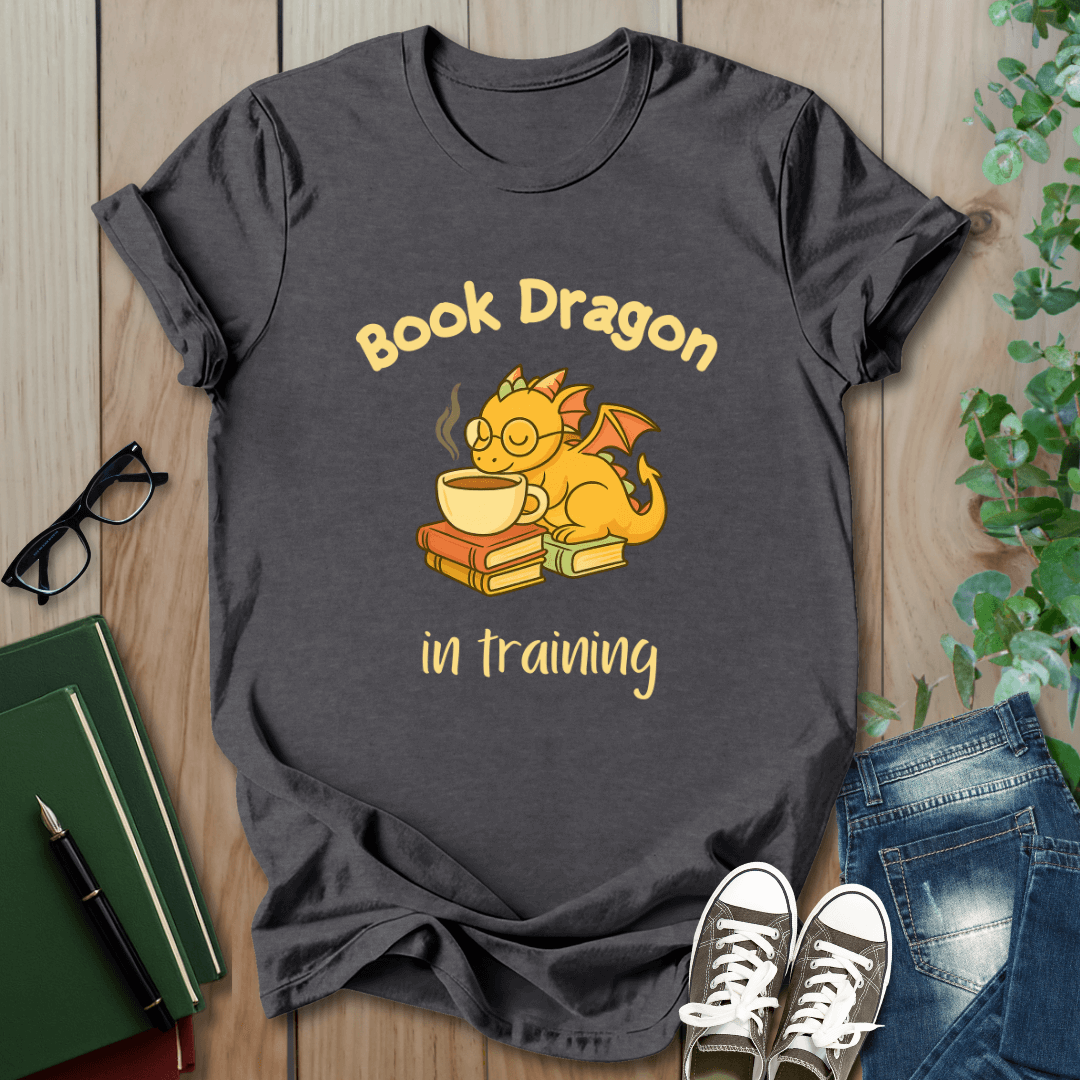 Book Dragon in Training - T-Shirt