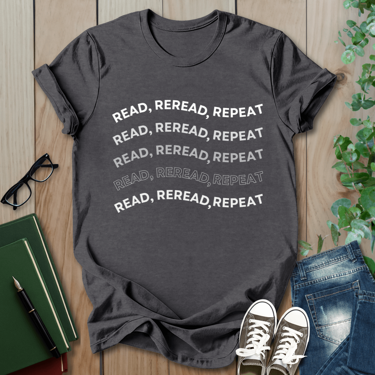 Read Reread Repeat - T-Shirt