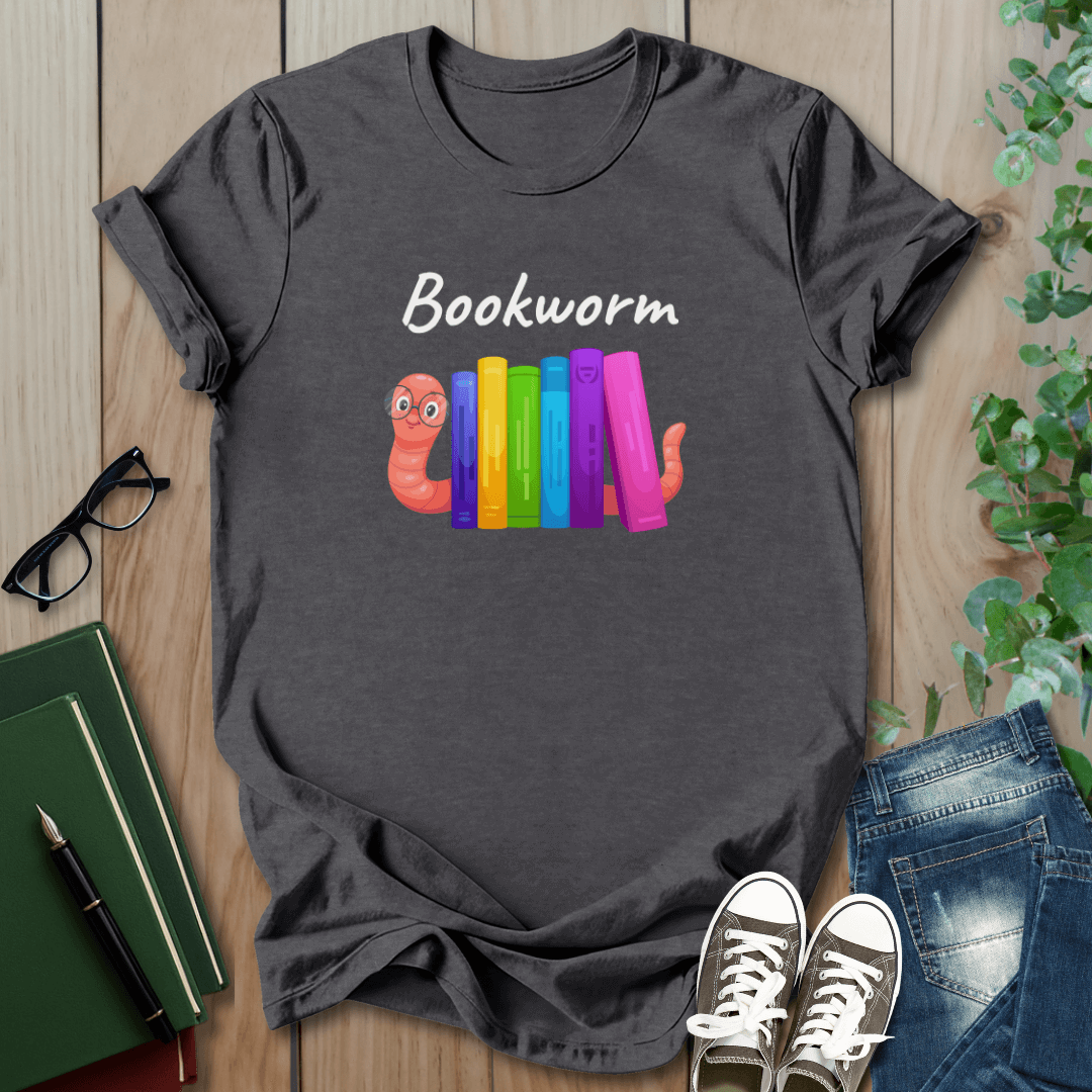 Bookworm Graphic - T-Shirt