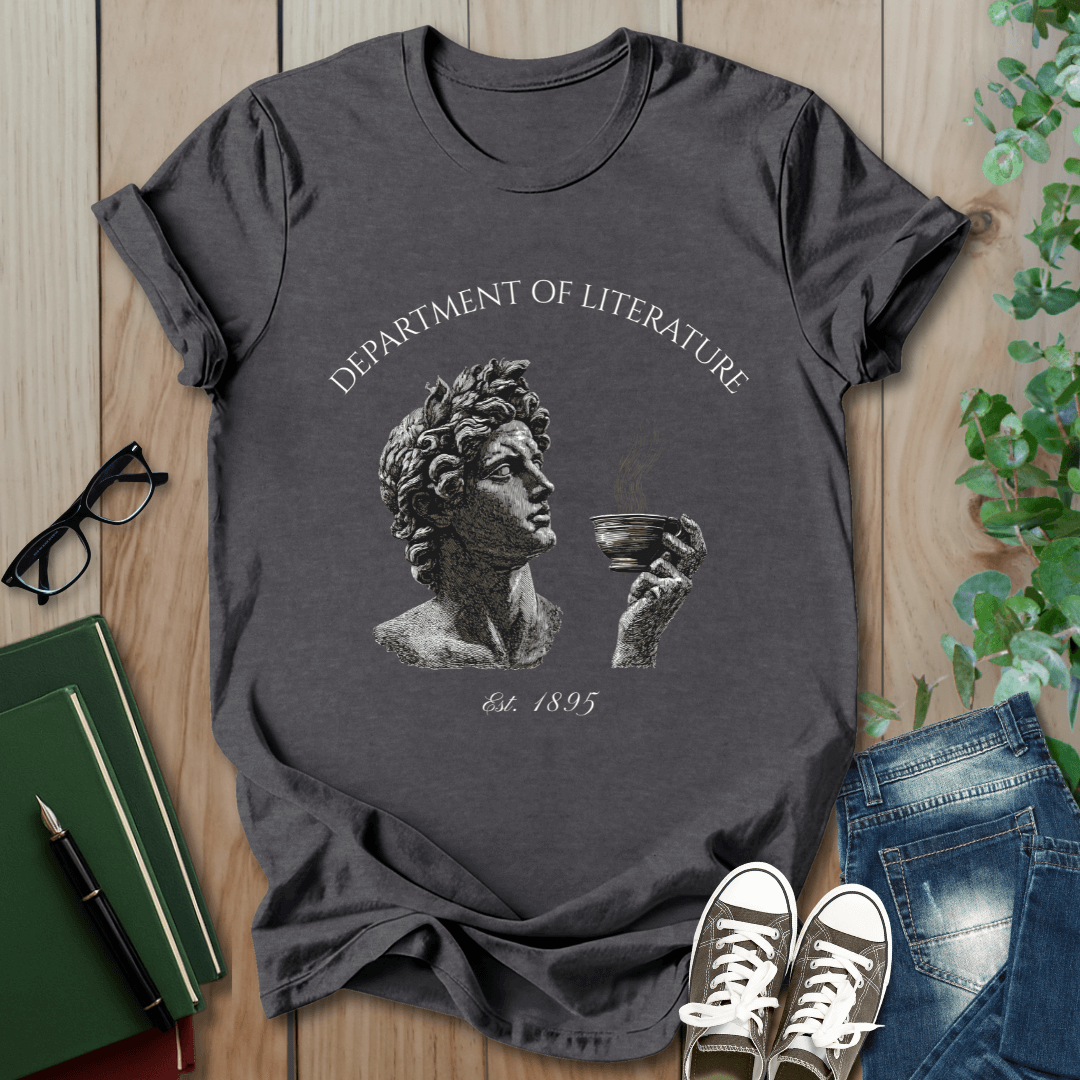 Department of Literature, Coffee - T-Shirt