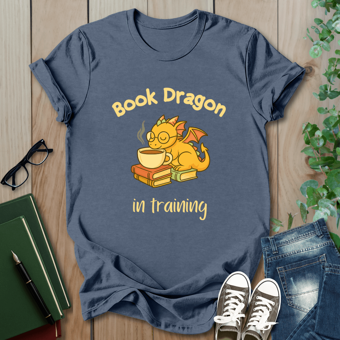 Book Dragon in Training - T-Shirt